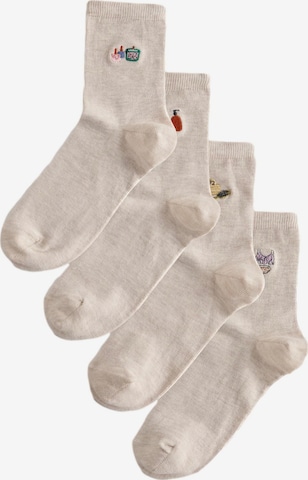 Next Sokker i beige: forside