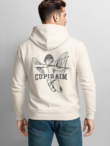 Neverless Sweatshirt 'Cupid Aim'‌ in Beige