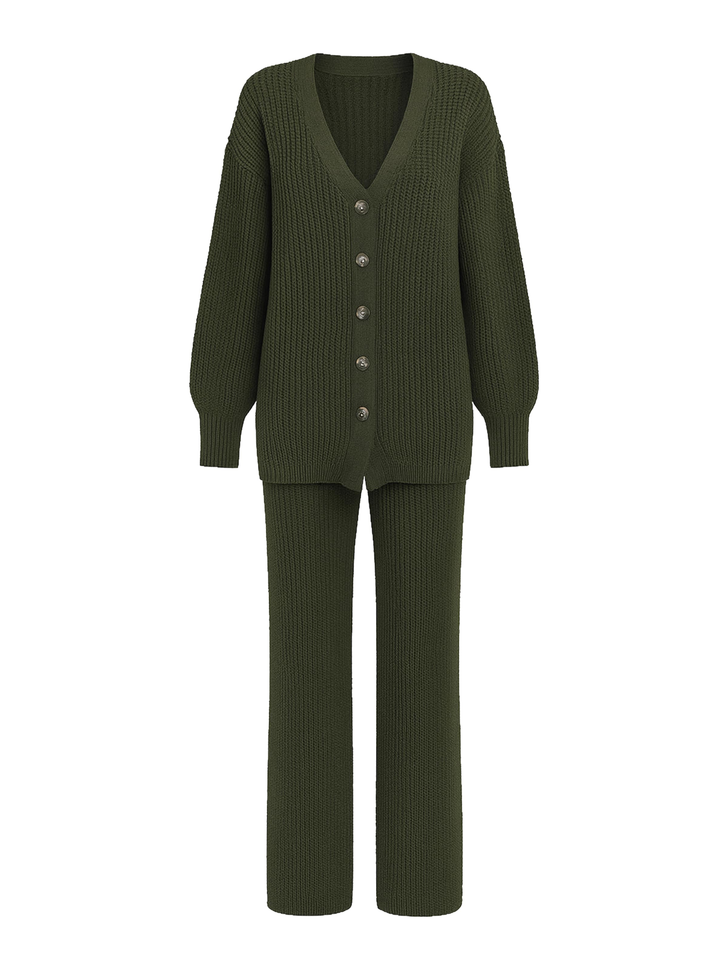 Tenue d'intérieur ' Langesset ' Elara en vert : devant