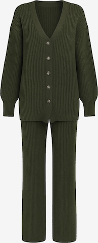 Tenue d'intérieur ' Langesset ' Elara en vert : devant