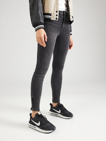 VERO MODA Slimfit Jeans 'ALIA' in Zwart: voorkant