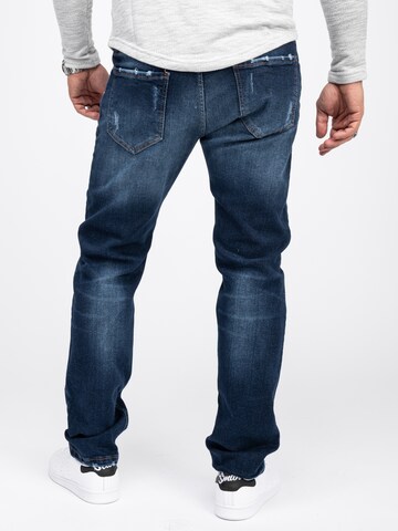 Rock Creek Loosefit Jeans in Blau