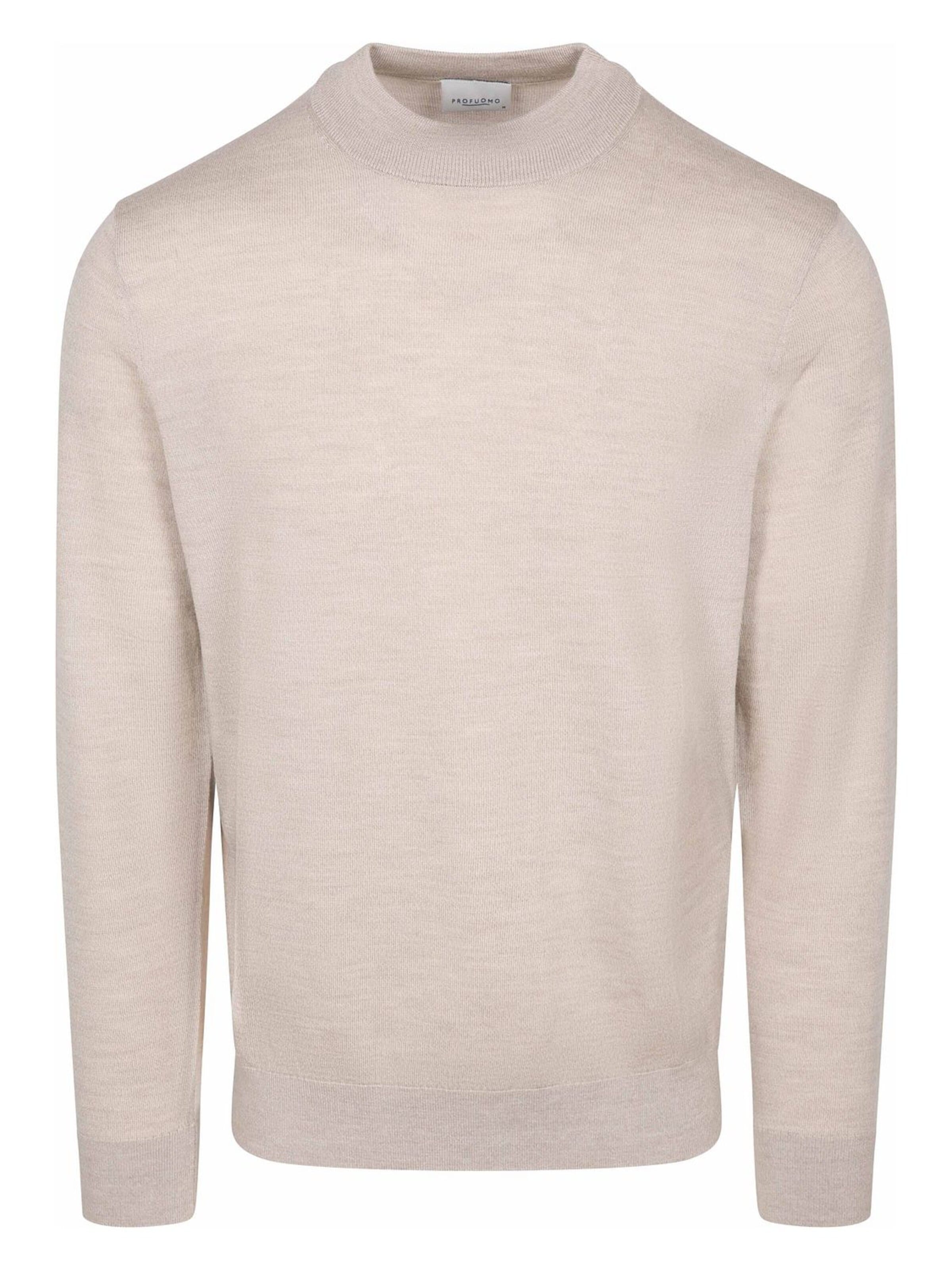 Profuomo Shirt in Beige: voorkant