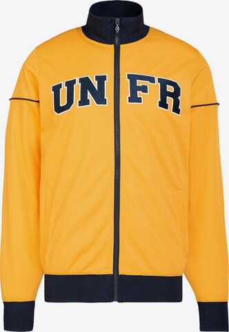 Unfair Athletics Training Jacket in Yellow: front