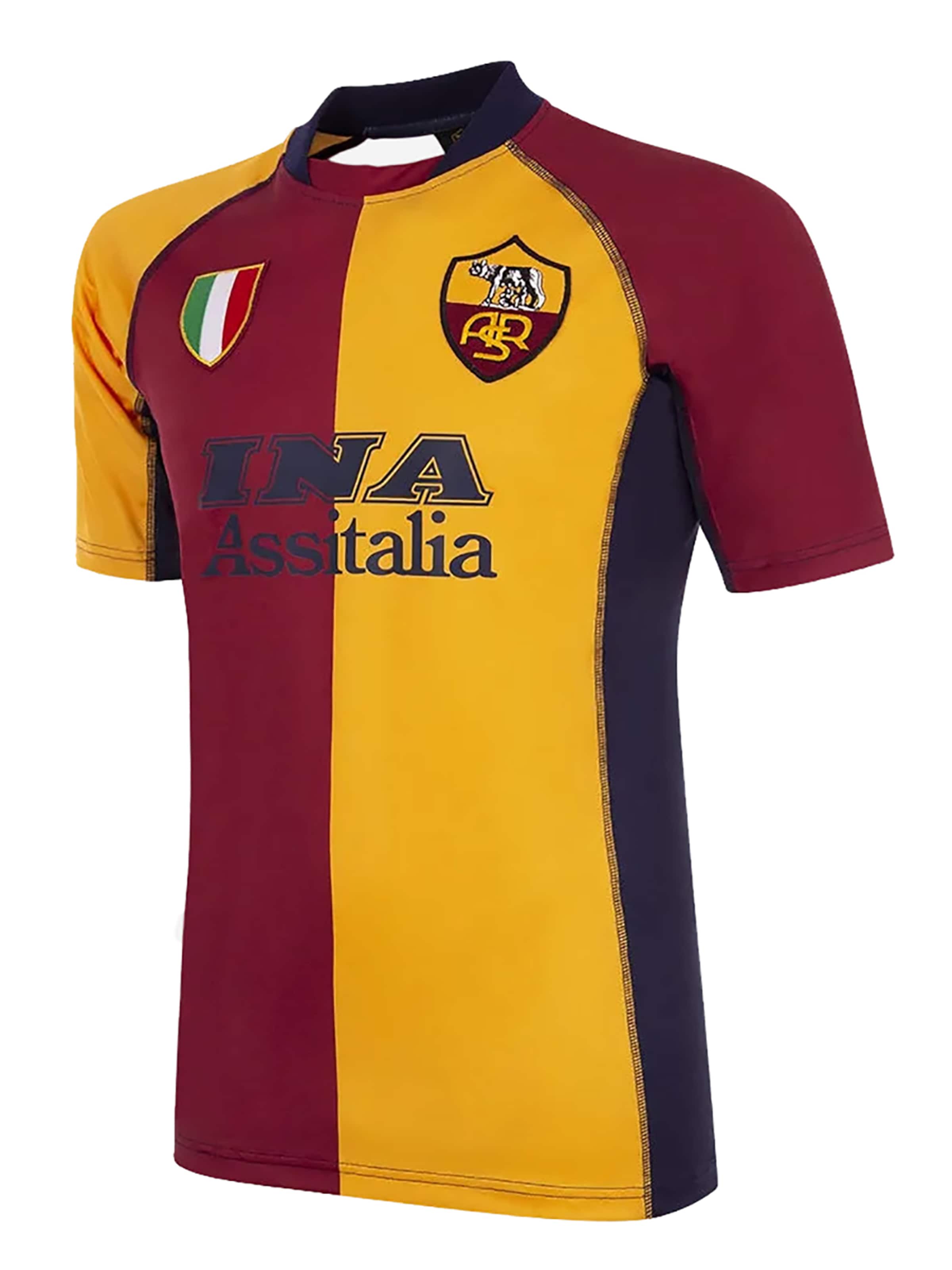 Copa Trikot 'Retro AS Rom 2001' in Mischfarben: Vorderseite