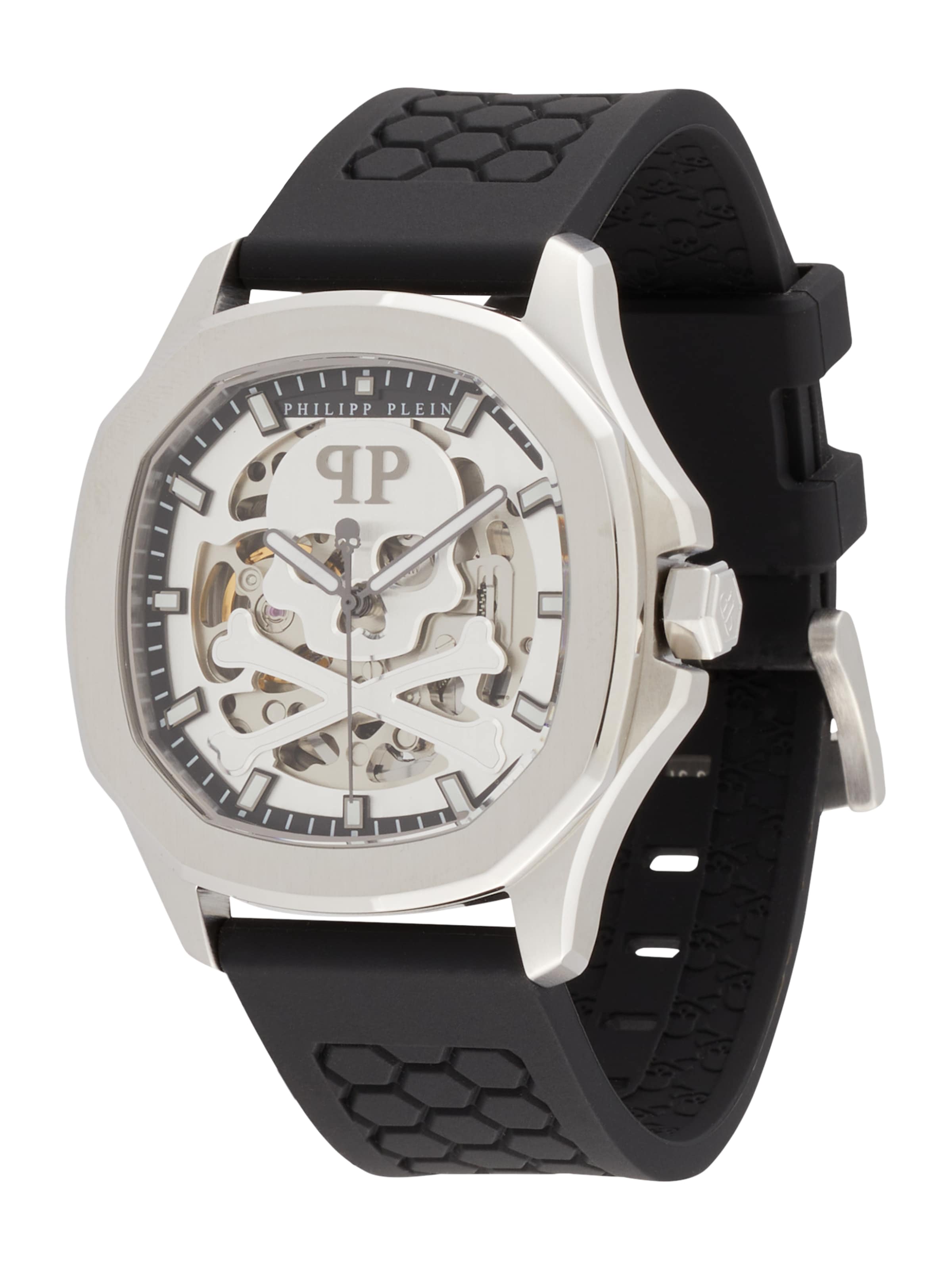 Philipp Plein Uhr 'PWRAA0123' in Silber: Vorderseite
