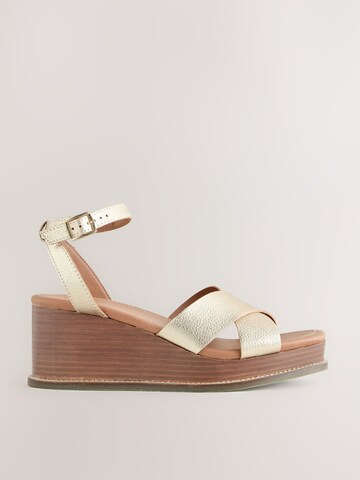 Next Sandale 'Forever Comfort' in Gold
