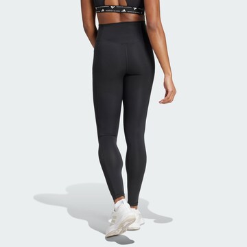 ADIDAS PERFORMANCE Skinny Sports trousers 'OPT ESS SIP' in Black