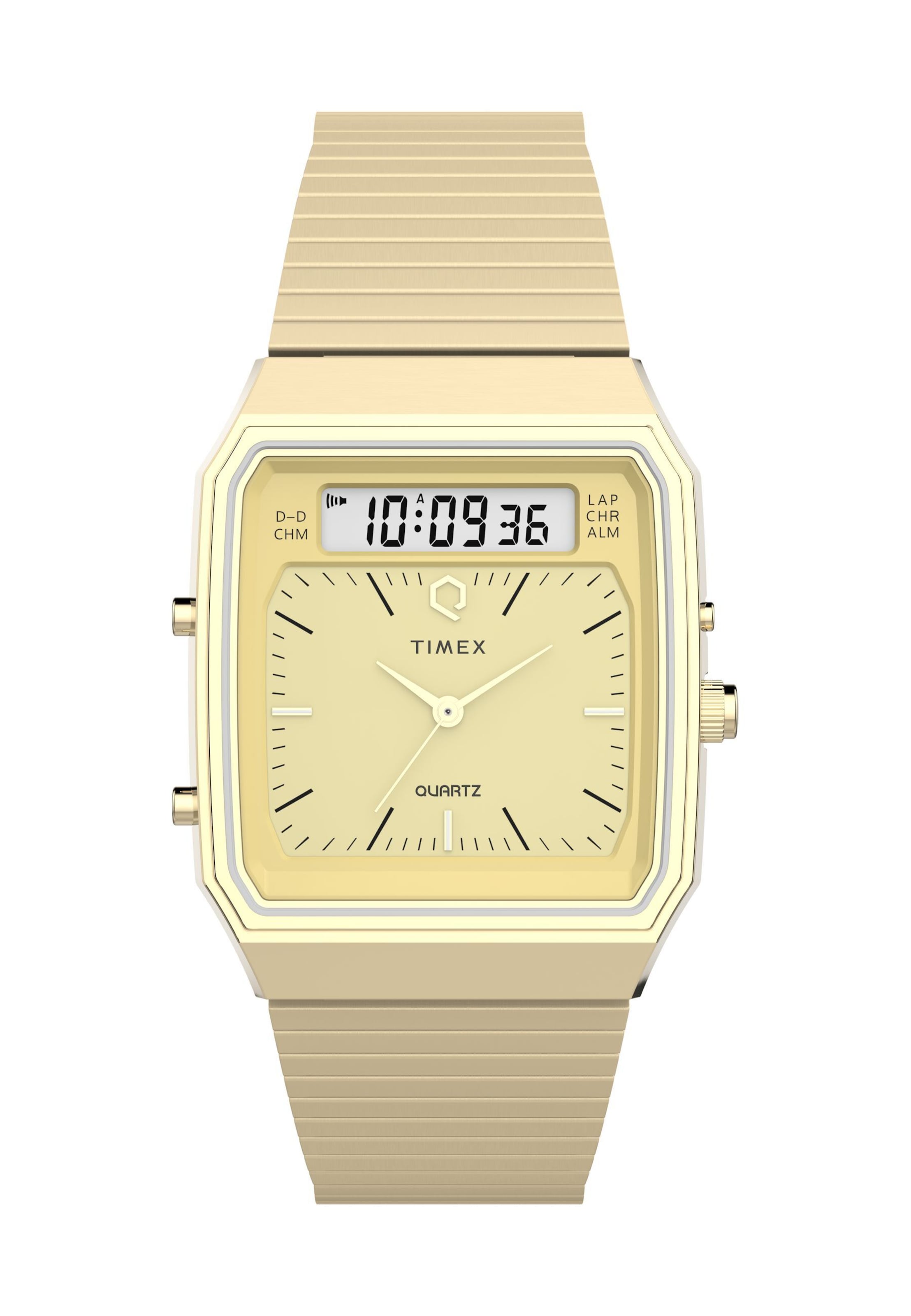TIMEX Uhr in Gold: Vorderseite