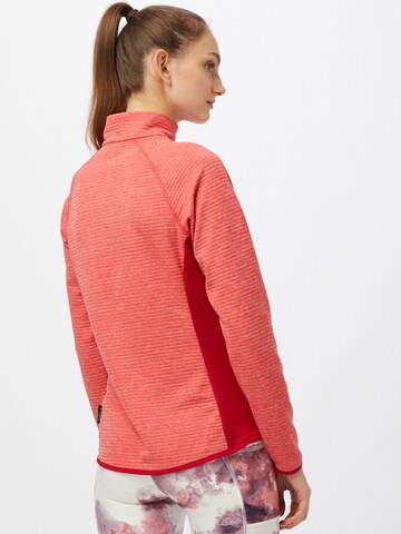 JACK WOLFSKIN Athletic fleece jacket 'ACTIVE TONGARI' in Red