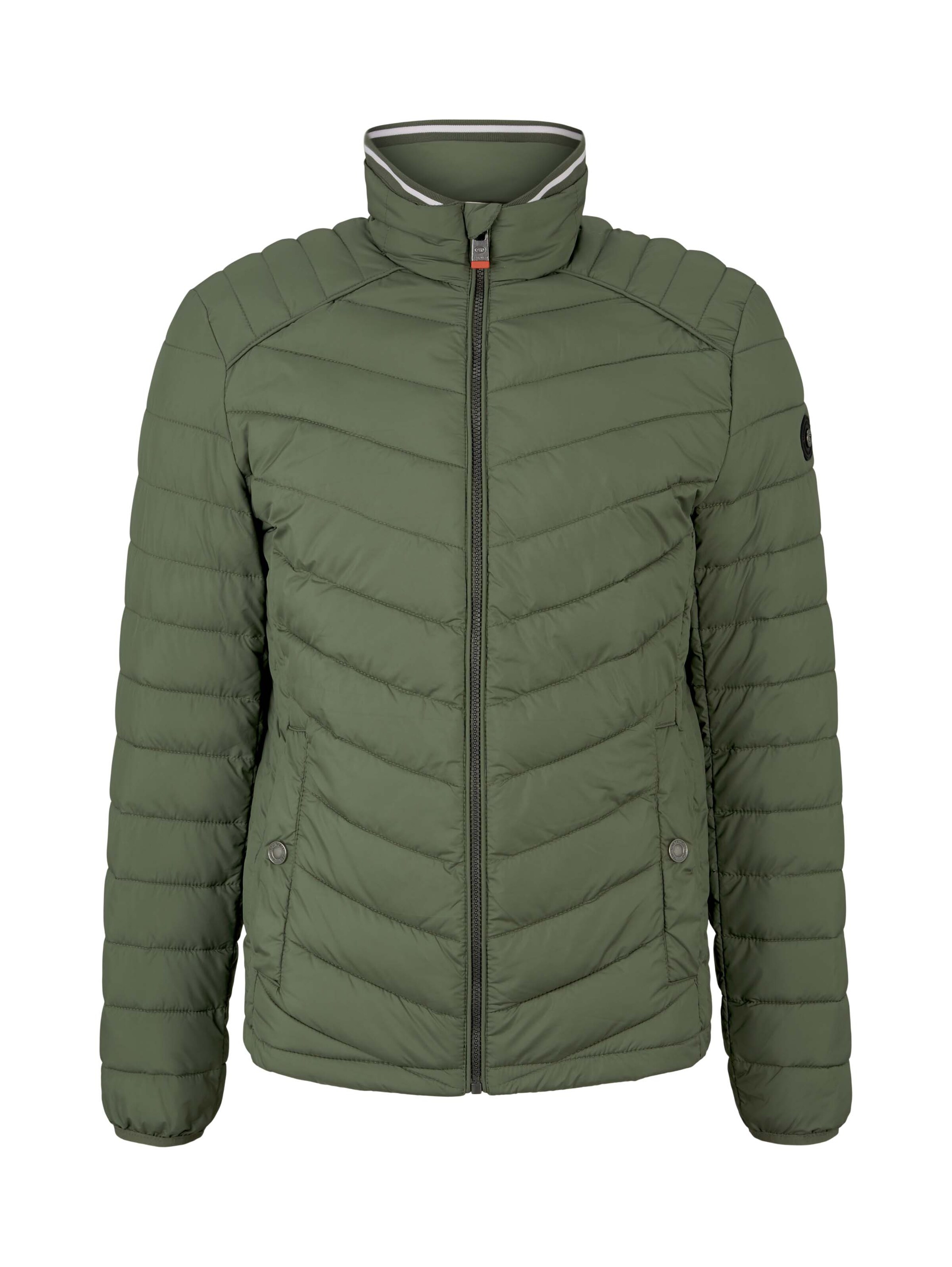 Veste mi-saison TOM TAILOR en vert : devant