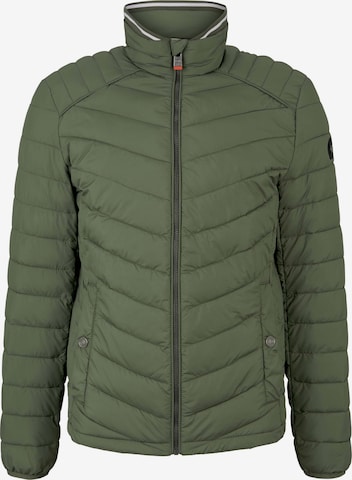 TOM TAILOR Prehodna jakna | zelena barva: sprednja stran