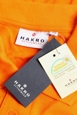 HAKRO activewear Poloshirt XS in Orange