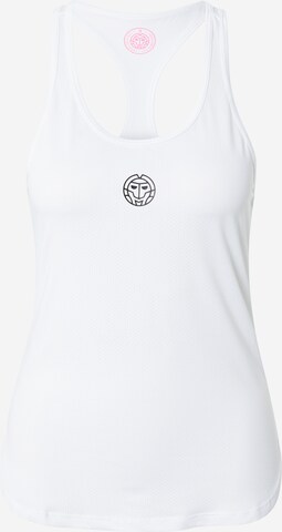 BIDI BADU Sports Top 'Mea Tech' in White: front