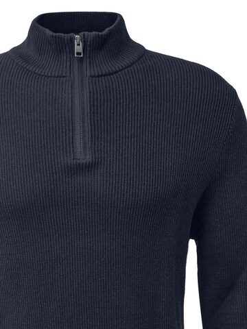s.Oliver Pullover 'Basic'‌‌‌‌‌ in Blau