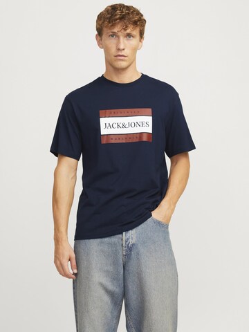 T-Shirt JACK & JONES en bleu : devant