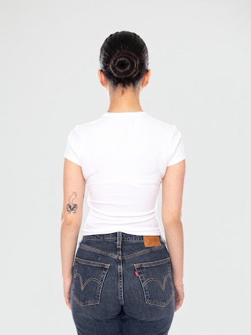VANS Shirts 'CAMERON TEE WHITE' i hvid