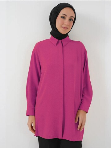 Camicia da donna di Bigdart in rosa: frontale