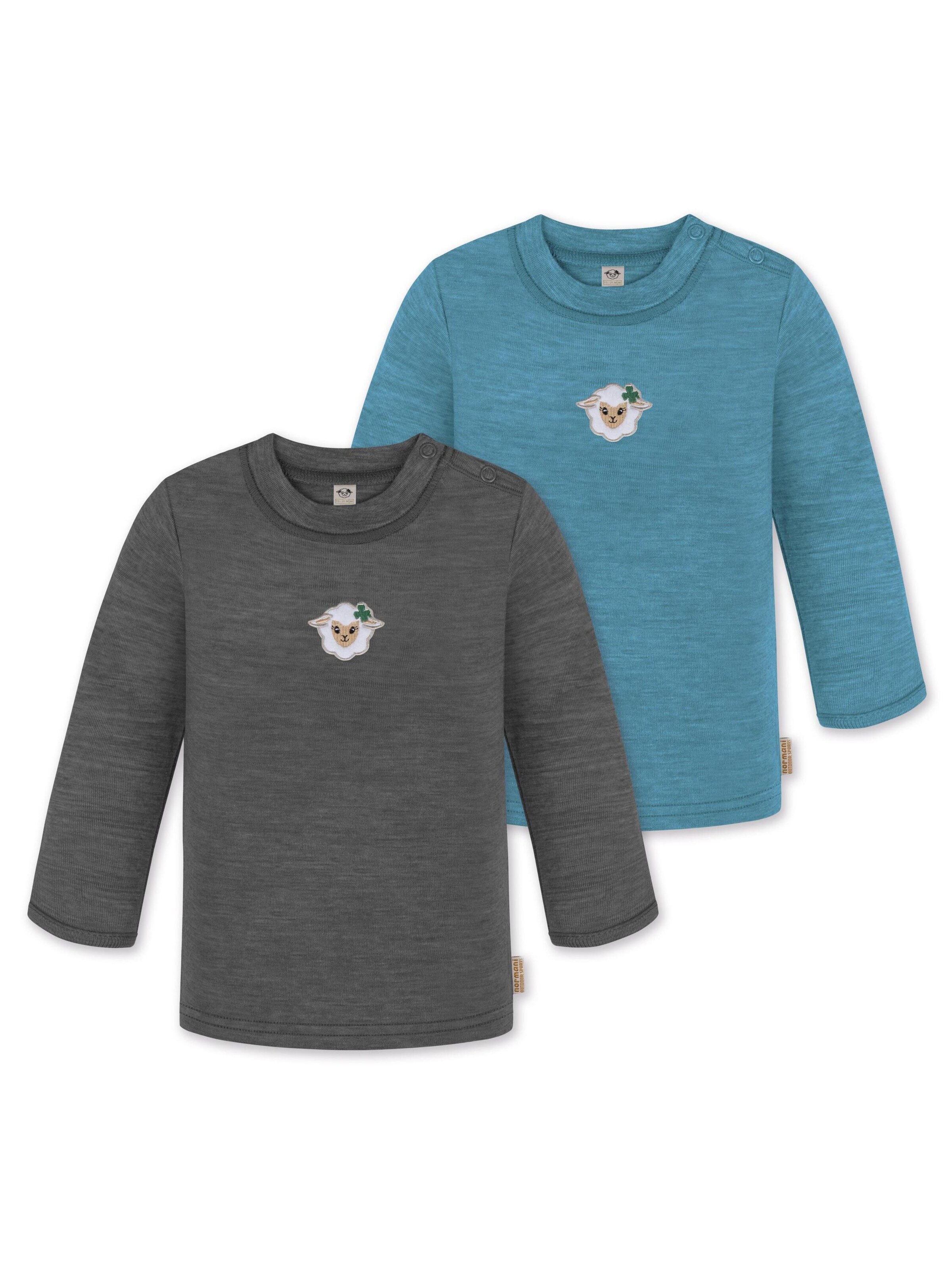 T-Shirt 'Taupo' normani en bleu : devant