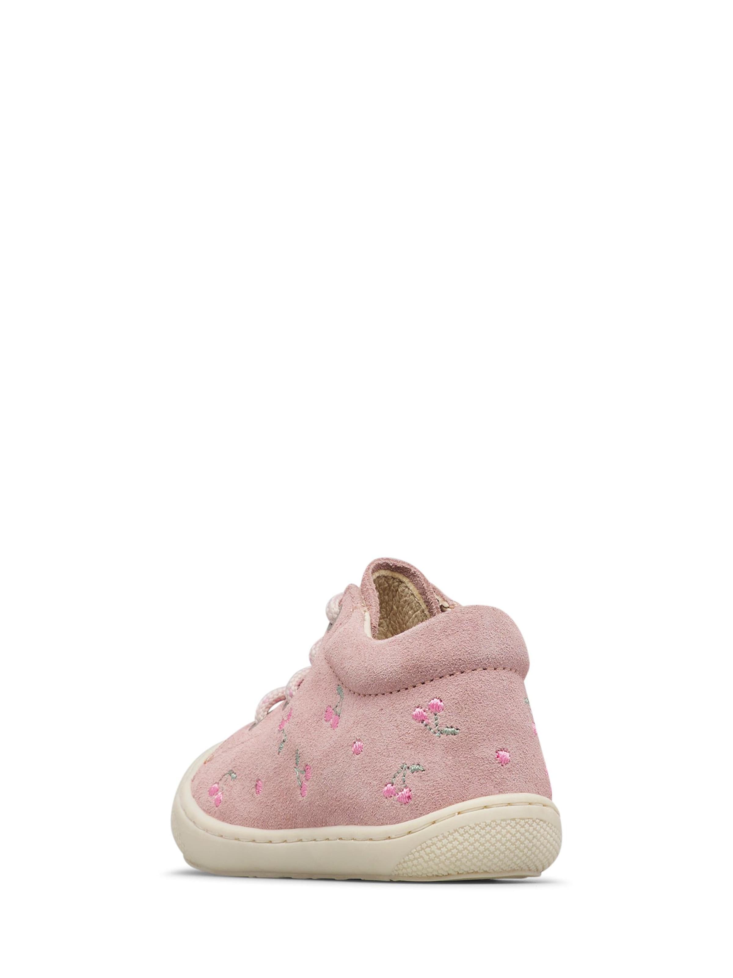 NATURINO Sneaker 'COCOON EMBR.CHERRY'‌‌‌‌‌‌ in Pink