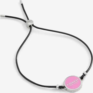 rožinė COACH Apyrankė: priekis