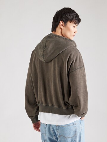 WEEKDAY Sweatjacke in Grau