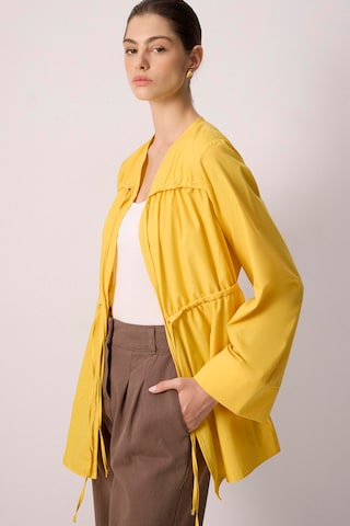Kimono Touche Prive en jaune