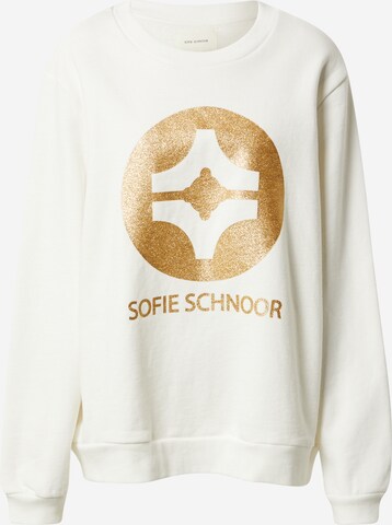 balts Sofie Schnoor Sportisks džemperis: no priekšpuses
