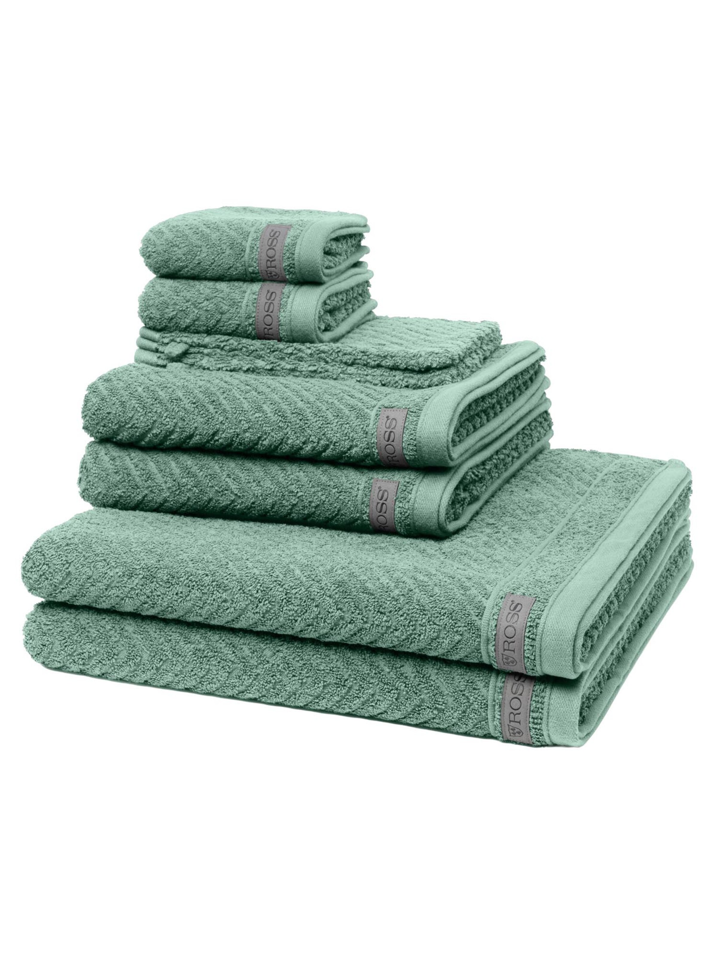 ROSS Towel 'Smart' in Green: front