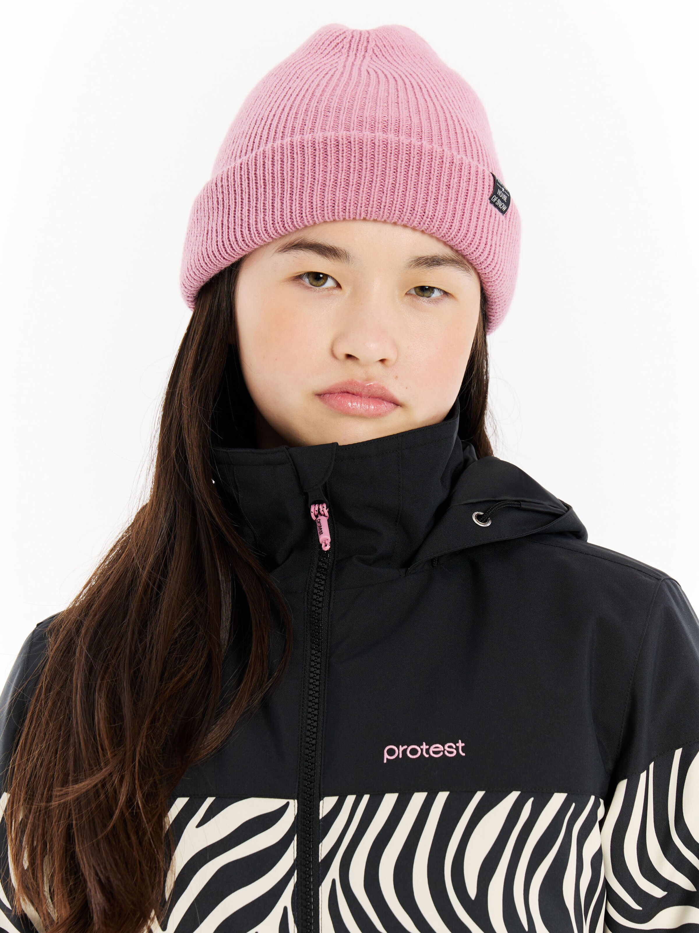 PROTEST Sports jacket 'PRTMorena JR' in Pink