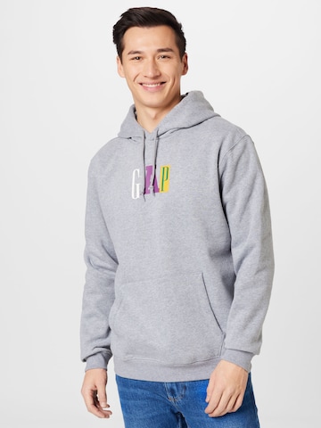 GAP Sweatshirt in Grijs: voorkant