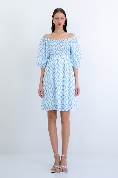 Trend Alaçatı Stili Vestido de verano en 36 en azul / blanco, Vista del producto