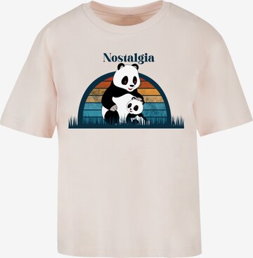 F4NT4STIC Shirt 'Tao Tao Nostalgia Heroes of Childhood' in Pink: predná strana