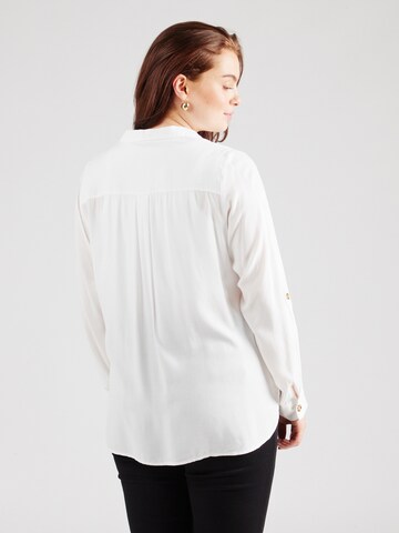 Vero Moda Curve Blouse 'Bumpy' in White