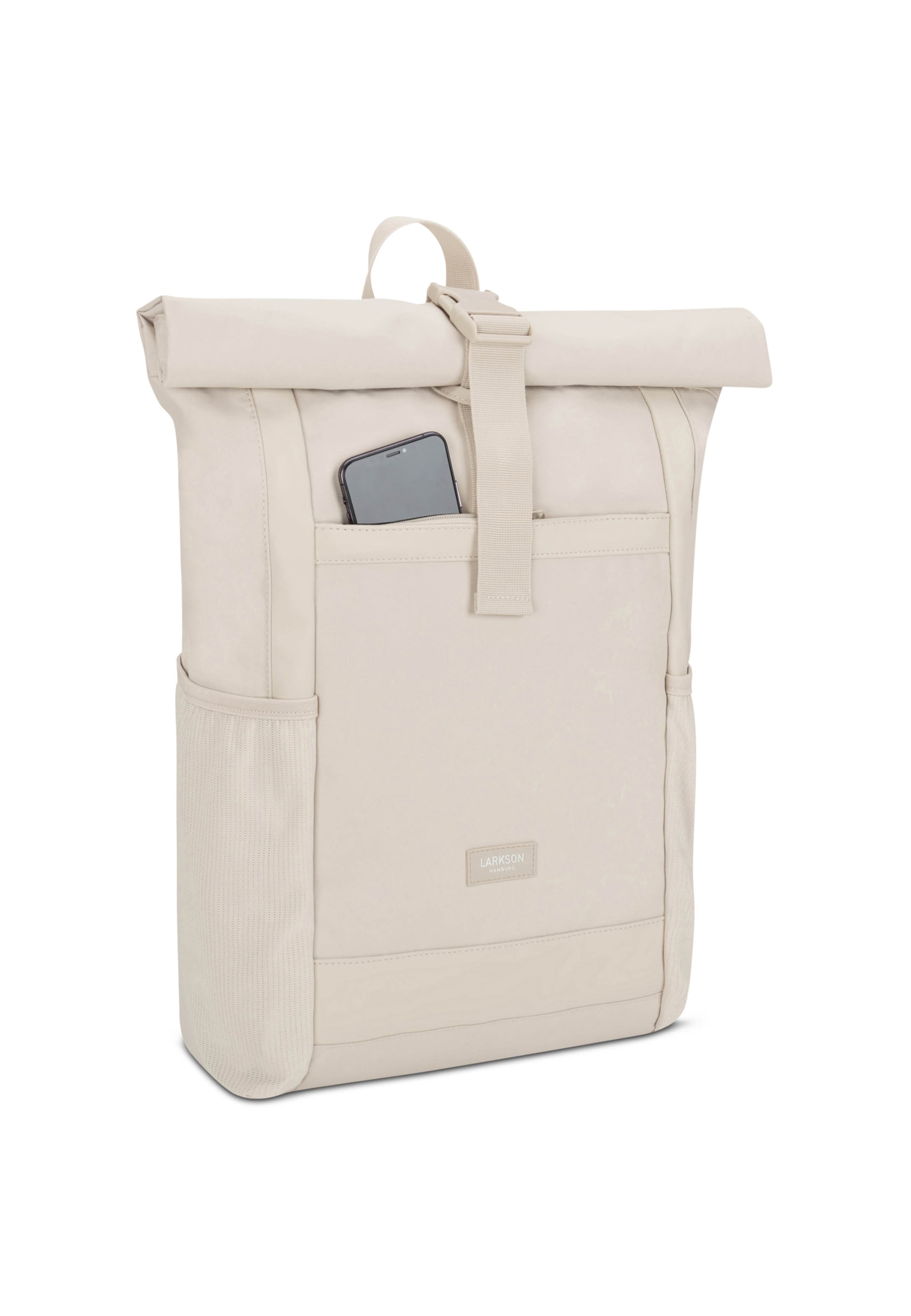LARKSON Rucksack 'No 2' in Beige: Vorderseite