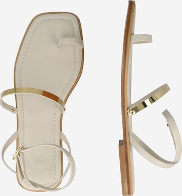 Marietta's Fantasy T-bar sandals 'MELANTHI' in Beige