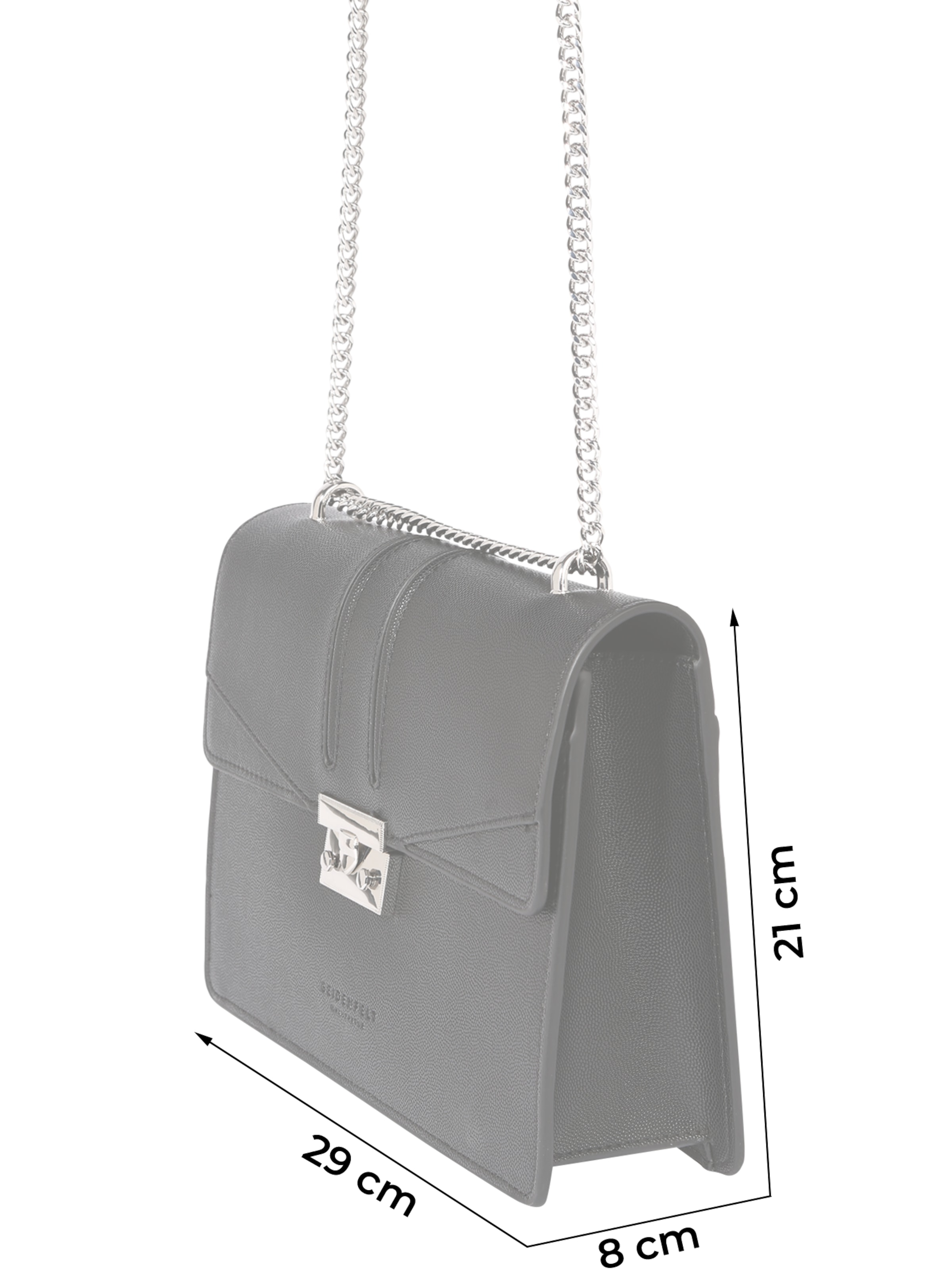 Sac à bandoulière 'Roros' Seidenfelt en noir