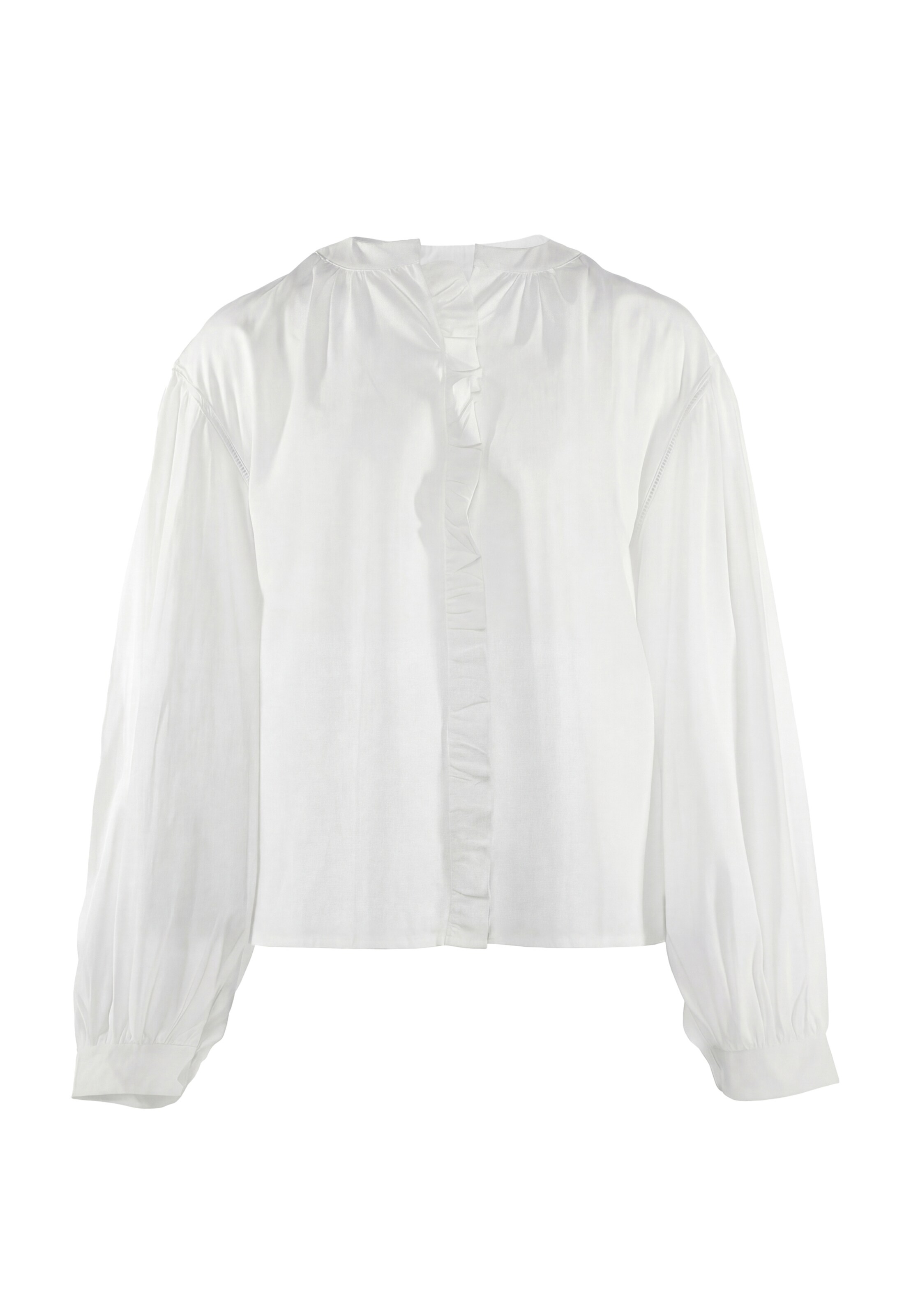 usha WHITE LABEL Blusa en L en blanco, Vista del producto