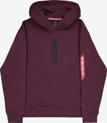 ALPHA INDUSTRIES Neulepaita 'Alpha Puff' värissä punainen: etupuoli