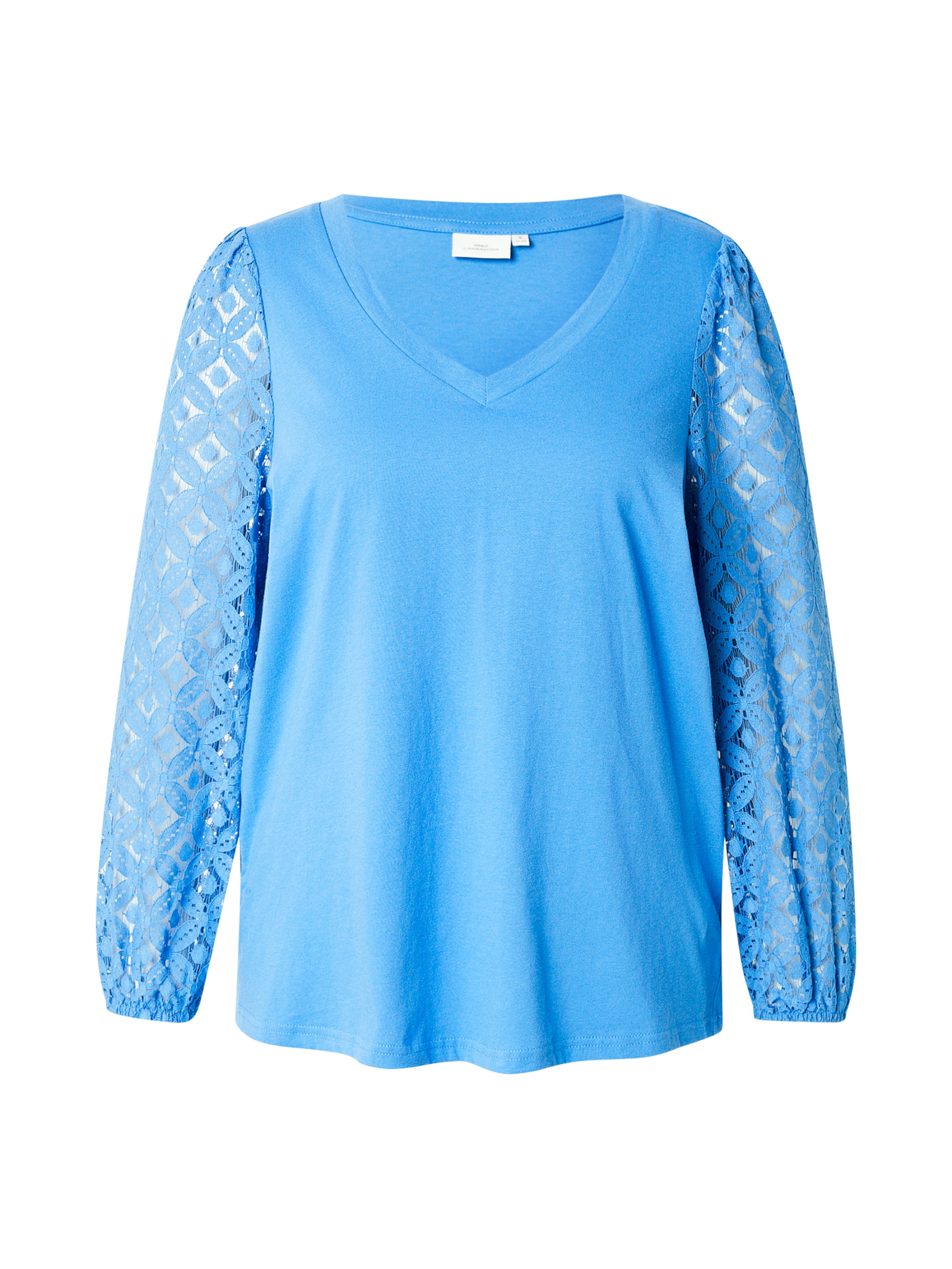 ONLY Carmakoma Tričko 'CAREFFIE' – modrá: přední strana