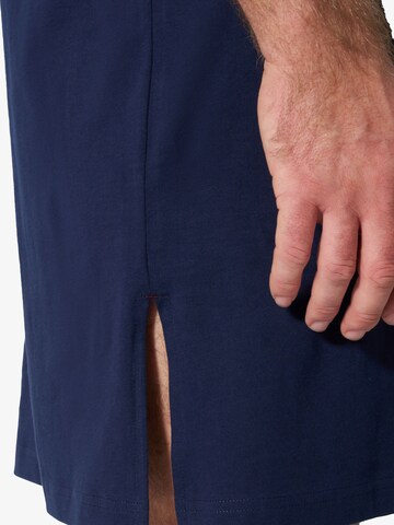 Jan Vanderstorm Pyjama 'Sirik' in Blau