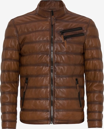 Jimmy Sanders Between-season jacket in Brown: front