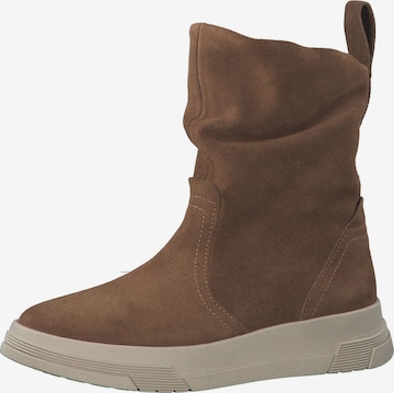 TAMARIS Bootie in Brown: front