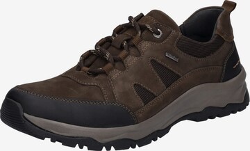 JOSEF SEIBEL Athletic Lace-Up Shoes in Brown: front