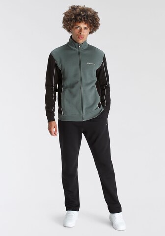 Champion Authentic Athletic Apparel Tracksuit in Black: front