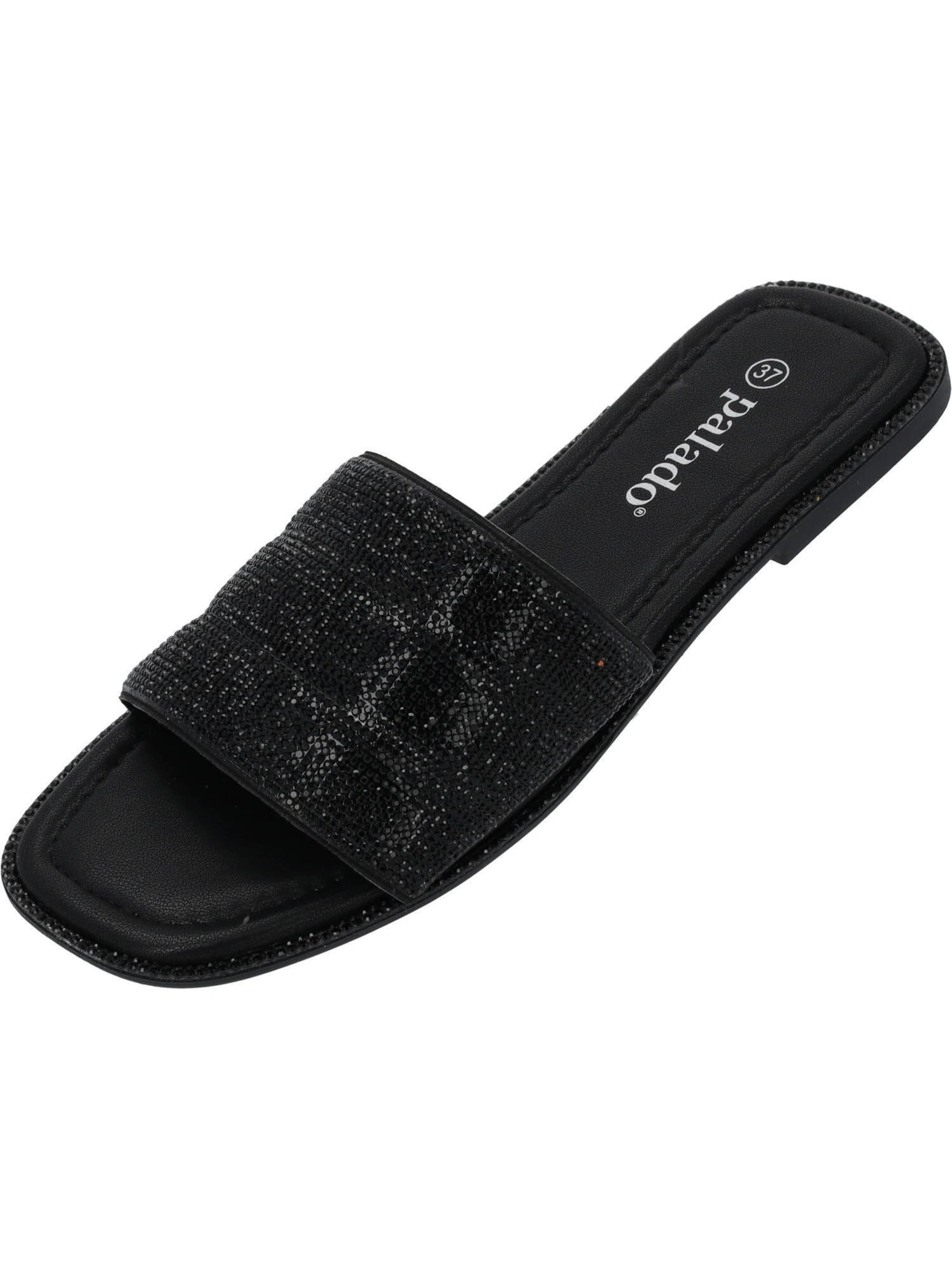 Palado Mule 'Verido' in Black: front