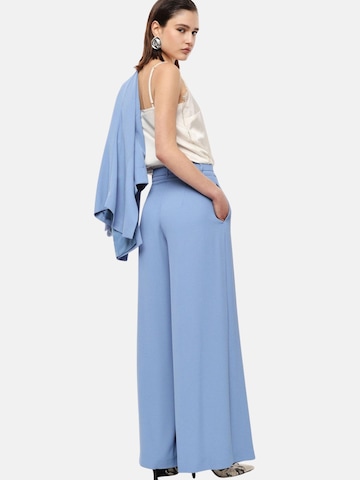 IMPERIAL Regular Pants 'PANTALONE A PALAZZO' in Blue