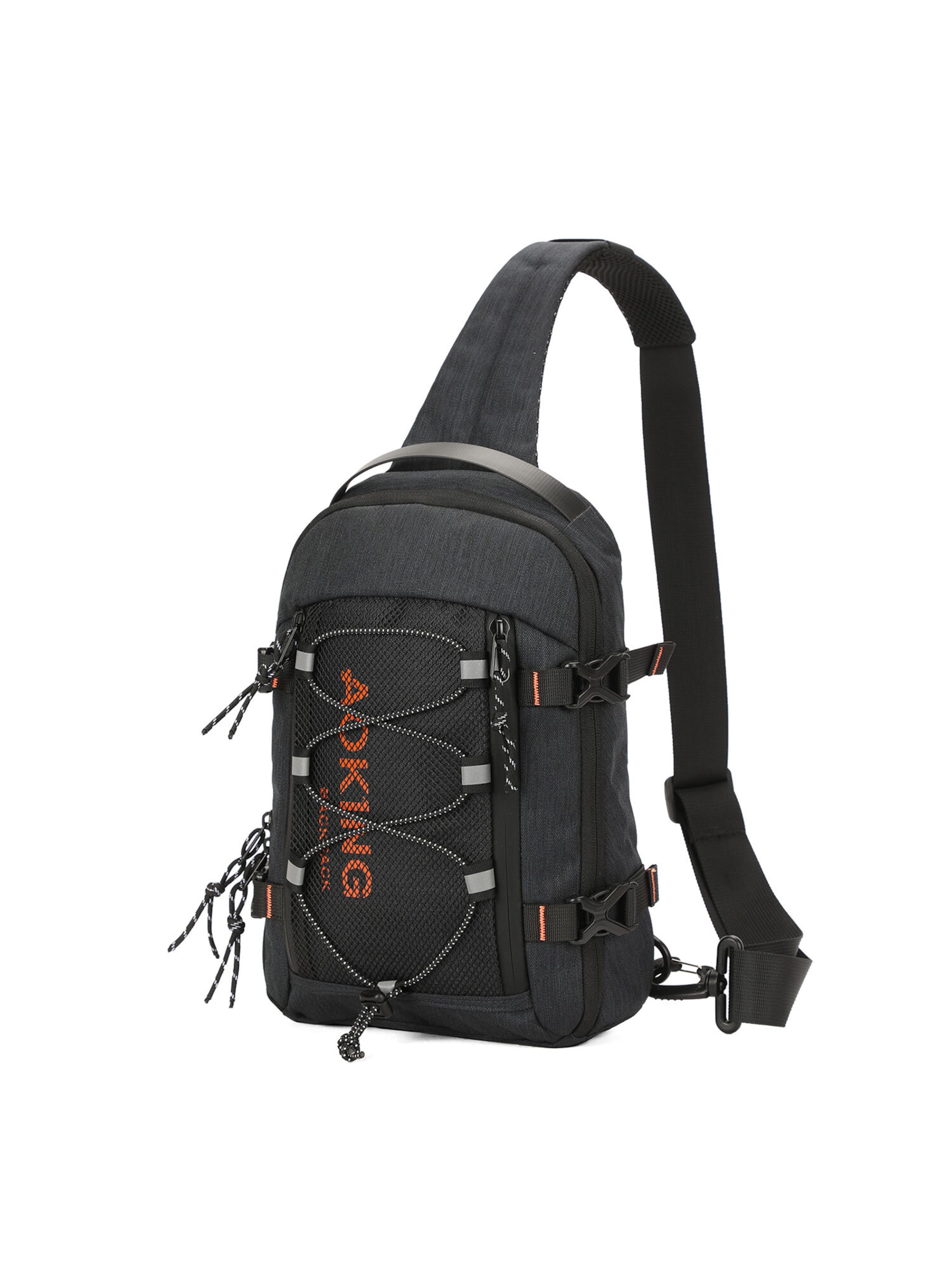 Aoking Schoudertas in Zwart: voorkant