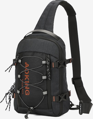 Aoking Rucksack in Schwarz: Vorderseite
