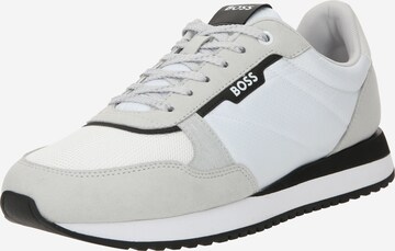 BOSS Sneakers laag 'Kai' in Wit: voorkant